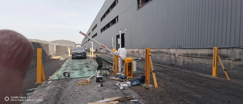 寧夏吳忠某公司車牌識別過磅系統